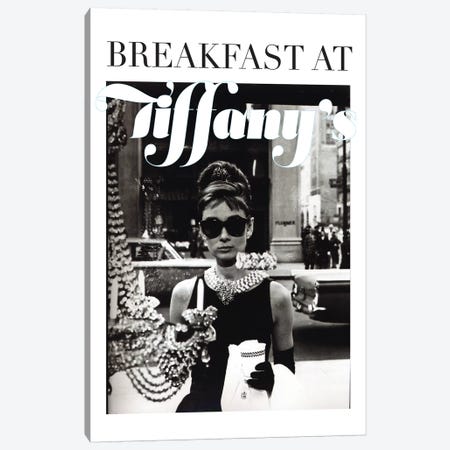 Audrey Hepburn Classic Tiffany's Canvas Print #RAD144} by Radio Days Canvas Art