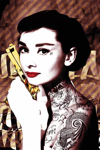 Home Theater: Audrey Hepburn Tatoo Gun by Radio Days