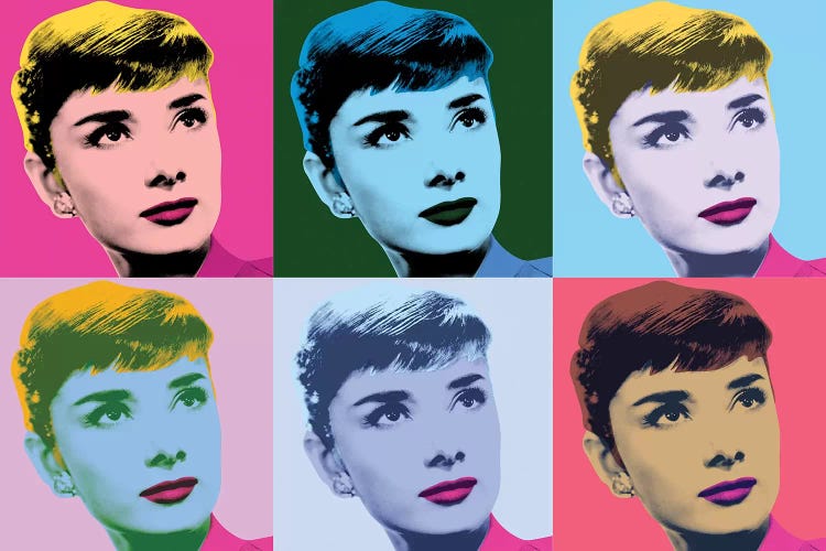 Audrey Hepburn Warhol Sabrina