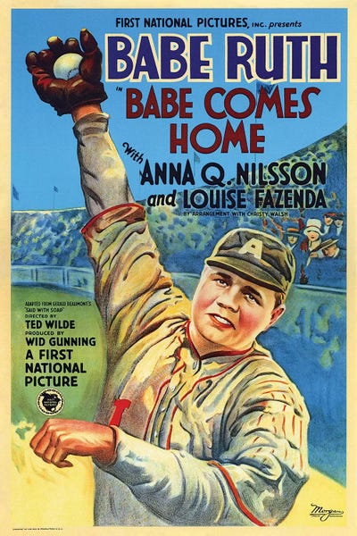 Babe Comes Home by Radio Days framed wall art