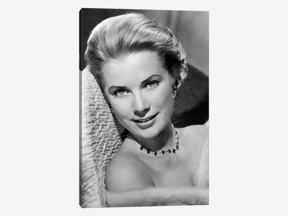 Grace Kelly In Pose by Radio Days 1-piece Canvas Art Print