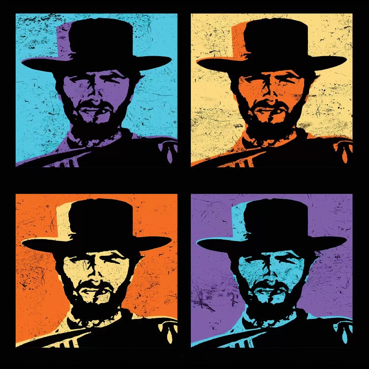 Clint Eastwood Multi Stamp