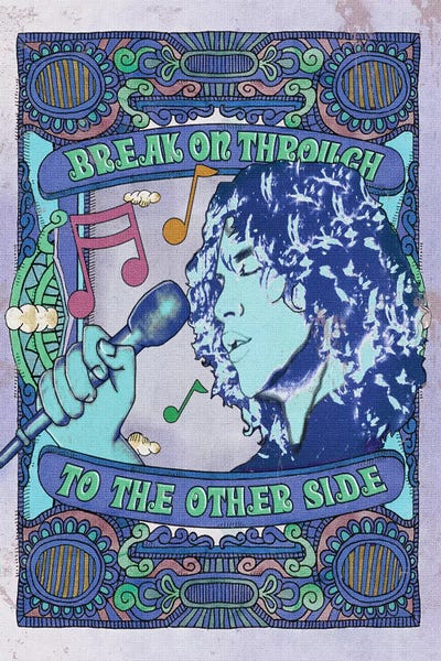 Radio Days: Jim Morrison Break On Through Blue by Radio Days