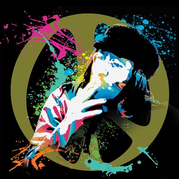 John Lennon: John Lennon Peace Sign by Radio Days