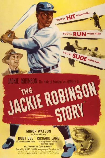 African American Art: The Jackie Robinson Story by Radio Days