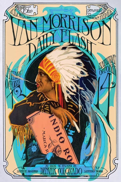 Concert Posters: Van Morrison by Radio Days