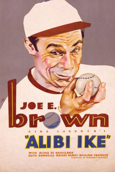 AlibiIke by Radio Days framed wall art