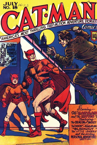 Comic Books: Catman 18 Jul by Radio Days