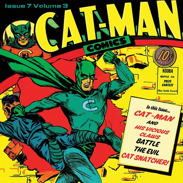 Comic Books: Catman Star by Radio Days