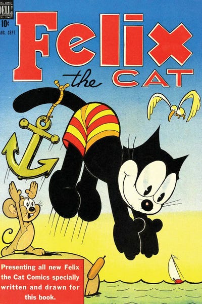Comic Books: Felix Anchor Dive by Radio Days