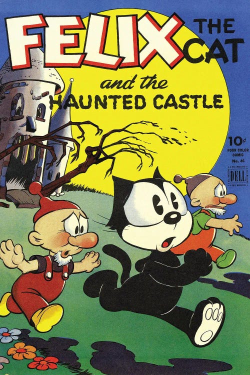 Felix And The Haunted Castle by Radio Days wall art