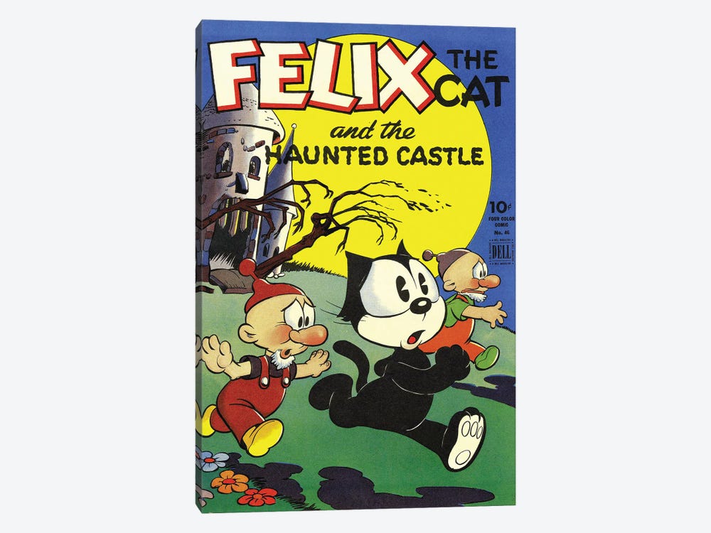Felix And The Haunted Castle by Radio Days 1-piece Canvas Art Print