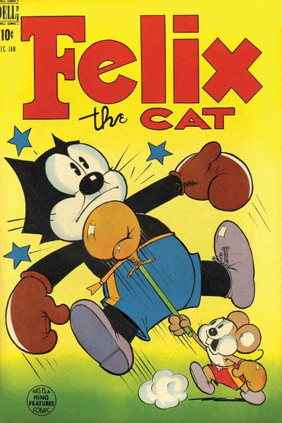 Fictional Characters: Felix Face Punch by Radio Days