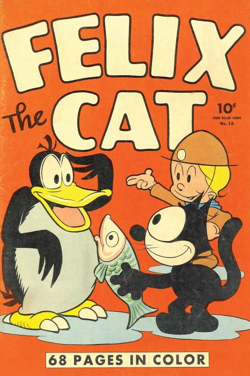Felix Fish And Friends by Radio Days wall art