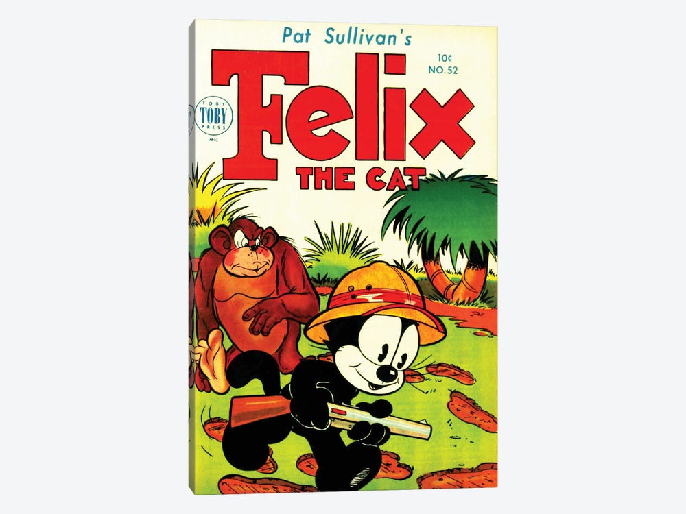 Felix Going Hunting by Radio Days 1-piece Canvas Wall Art