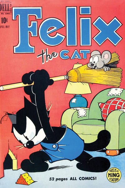 Comic Books: Felix Search And Destroy by Radio Days