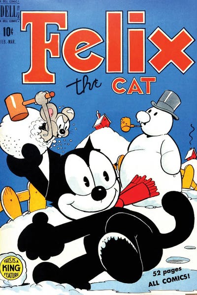 Comic Books: Felix Snow Ball Fight by Radio Days