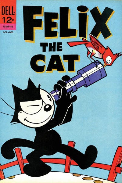 Comic Books: Felix Telescope by Radio Days