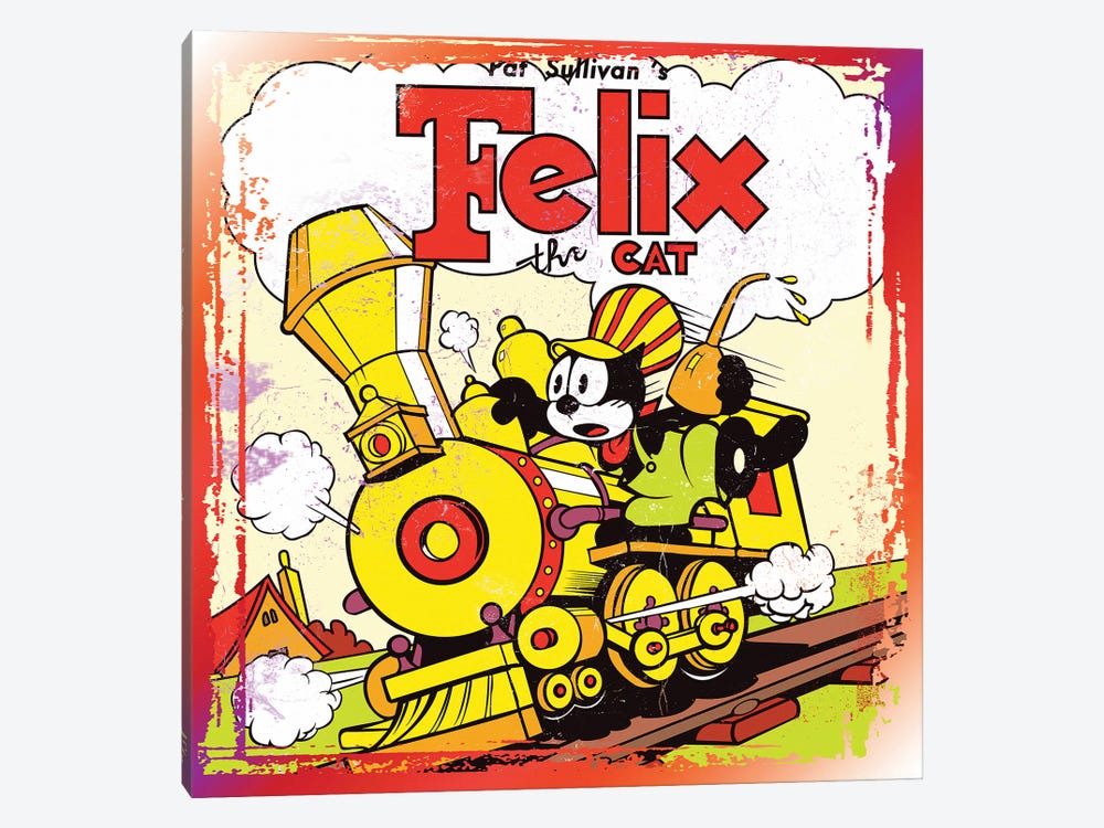 Felix Train II by Radio Days 1-piece Art Print