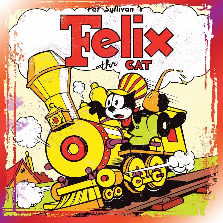 Felix Train II by Radio Days wall art