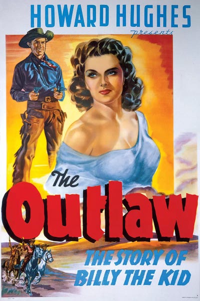 Movie Posters: The Outlaw Film Poster by Radio Days
