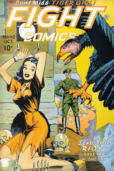 Comic Books: Fight 40 Oct by Radio Days