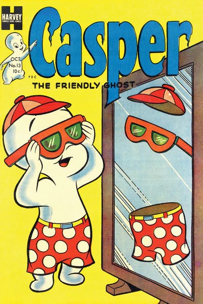 Comic Books: Ghost Going To The Beach by Radio Days