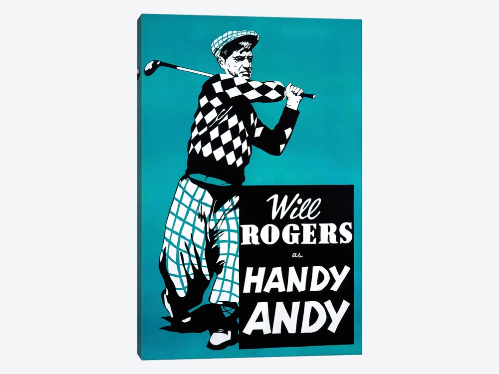 Handy Andy by Radio Days 1-piece Canvas Wall Art