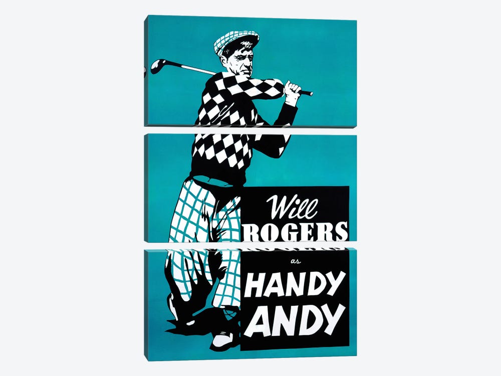 Handy Andy by Radio Days 3-piece Canvas Wall Art