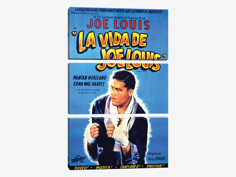 JL La Vidade by Radio Days 3-piece Canvas Artwork