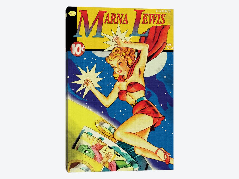 Marna Lewis Startling L by Radio Days 1-piece Canvas Print