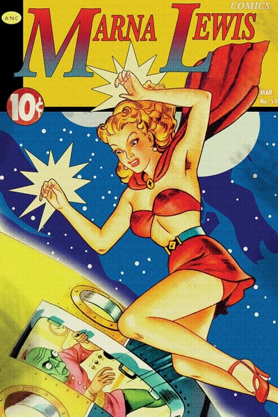 Comic Books: Marna Lewis Startling L by Radio Days