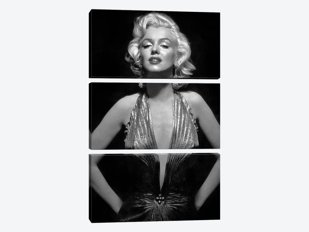 The Iconic Marilyn Monroe 3-piece Canvas Print