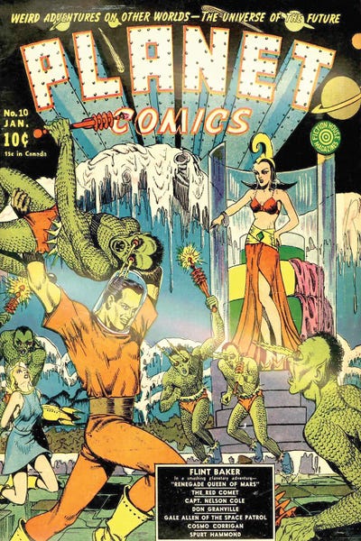 Comic Books: Planet 10 Jan by Radio Days