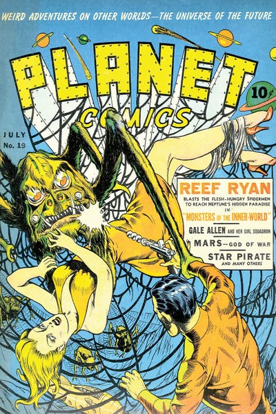 Comic Books: Planet 19 Jul by Radio Days