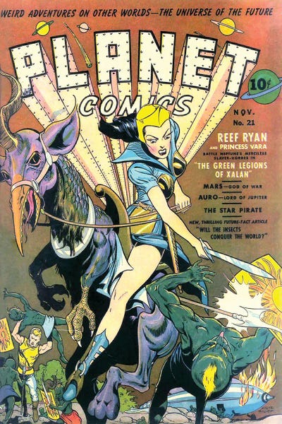 Comic Books: Planet 21 Nov by Radio Days