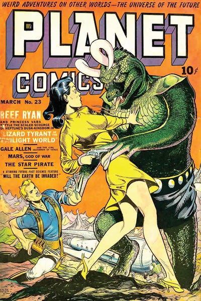 Comic Books: Planet 23 Mar by Radio Days