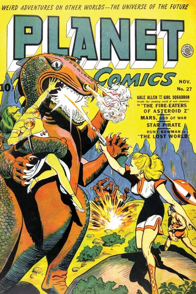 Comic Books: Planet 27 Nov by Radio Days