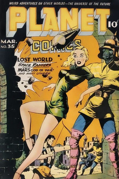 Comic Books: Planet 35 Mar by Radio Days