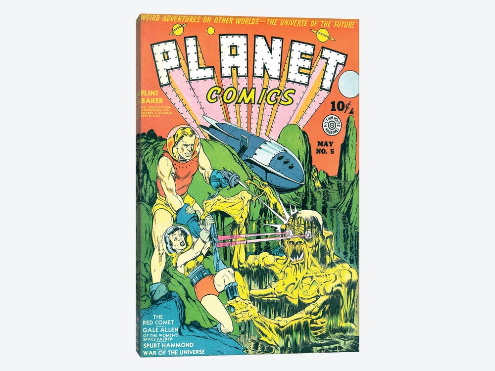Planet 5 May by Radio Days 1-piece Art Print