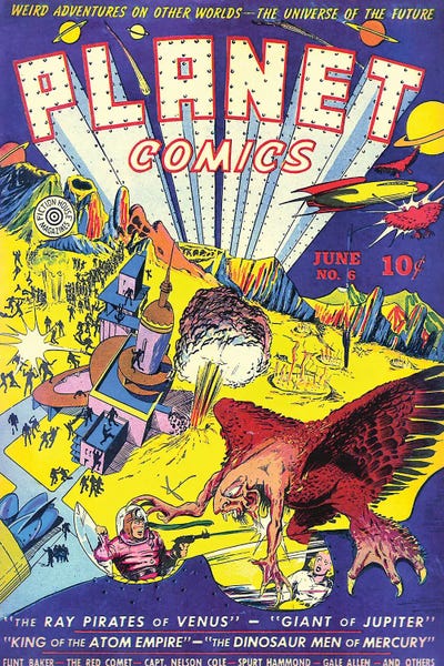 Comic Books: Planet 6 Jun by Radio Days