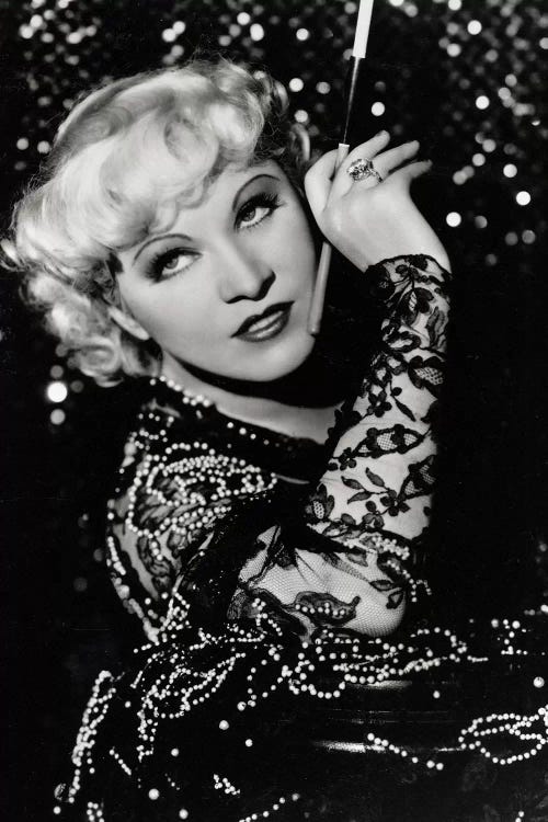 Mae West Over The Shoulder Pose