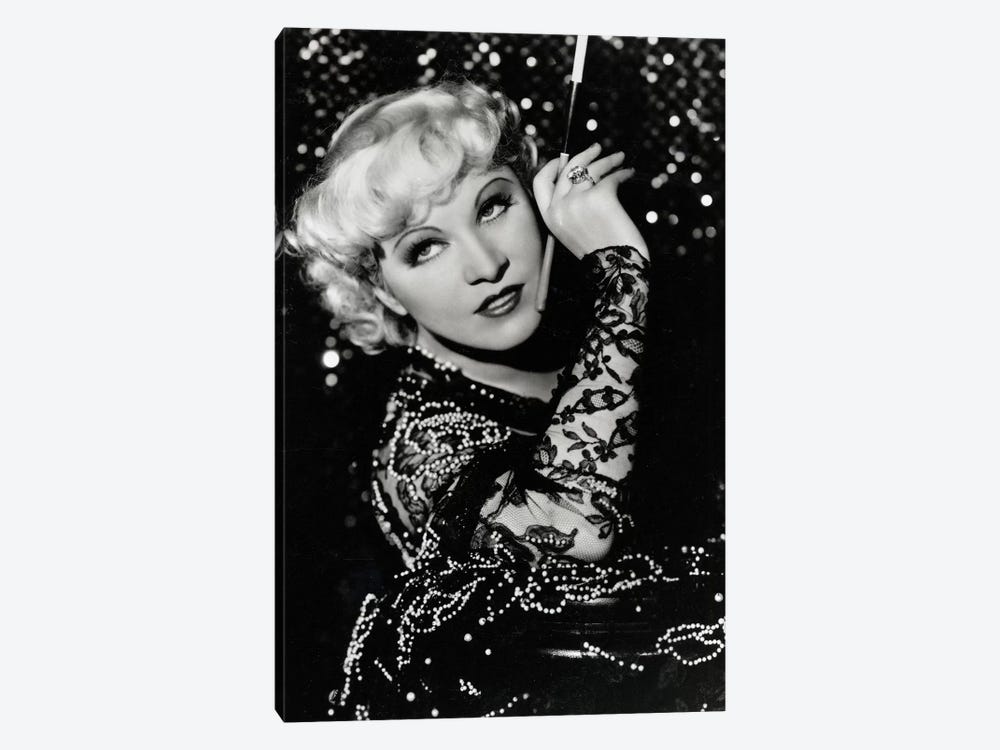 Mae West Over The Shoulder Pose by Radio Days 1-piece Art Print