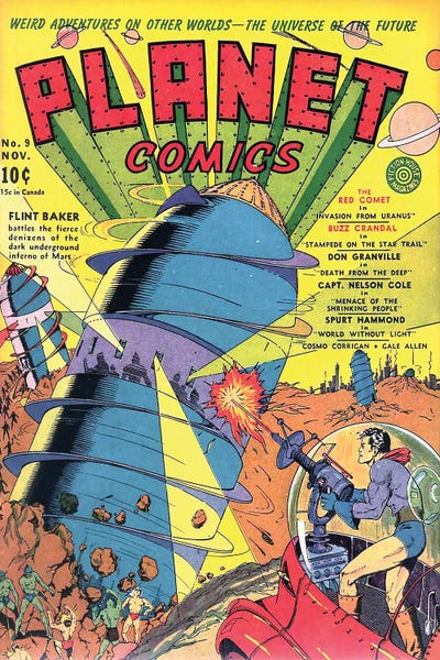 Comic Books: Planet 9 Nov by Radio Days