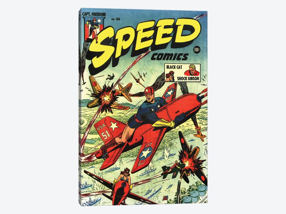 Speed 36 Mar by Radio Days 1-piece Canvas Print