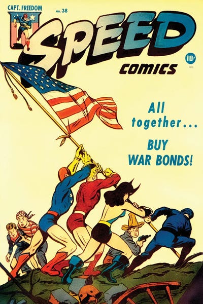 Comic Books: Speed 38 Jul by Radio Days