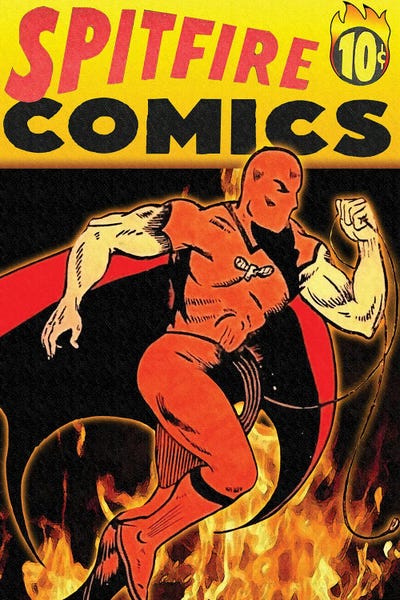 Comic Books: Spit Fire Comics II by Radio Days