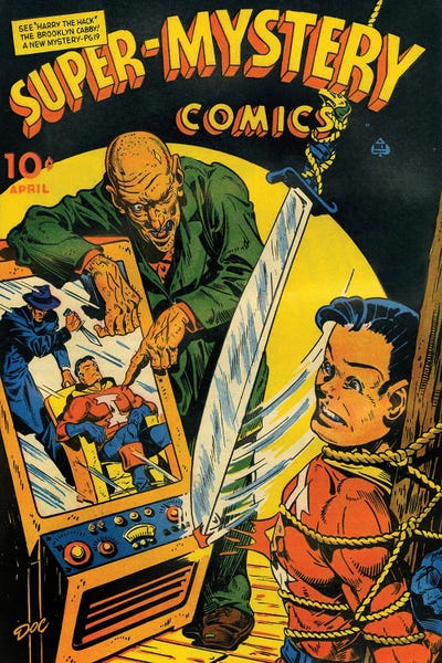 Comic Books: Super Mystery 5-5 April by Radio Days