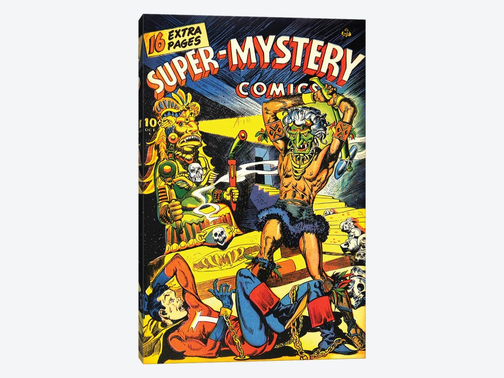 Super Mystery 6-2 Oct by Radio Days 1-piece Canvas Art
