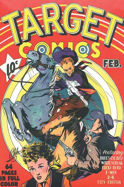 Comic Books: Target 1 Feb by Radio Days